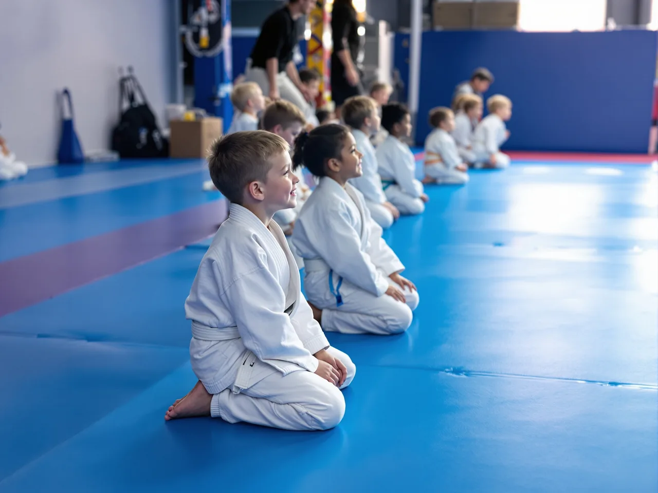 Kids BJJ & Kickboxing at The Lab in Westwood, MA